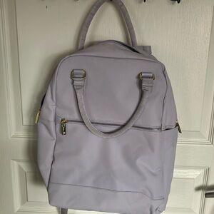 EUC lavender travel or day pack | holds a laptop | lots of pockets
